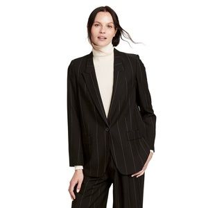 Nili Lotan x Target Pinstripe Classic Blazer